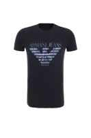 t-shirt Armani Jeans 	temno modra	