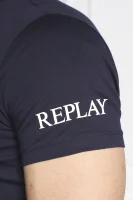 Majica | Regular Fit Replay 	temno modra	