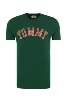 t-shirt | regular fit Tommy Jeans 	zelena	