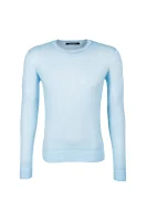 pulover Lagerfeld 	svetlo modra barva	