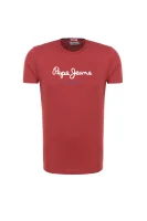 t-shirt eggo | regular fit Pepe Jeans London 	rdeča	