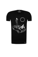 t-shirt t-just-sj Diesel 	črna	