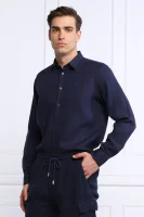Lanena srajca | Regular Fit Vilebrequin 	temno modra	