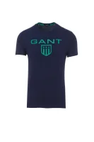 t-shirt gant shield Gant 	temno modra	