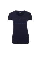 t-shirt EA7 	temno modra	