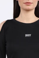 Obleka DKNY Sport 	črna	