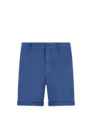 laneni kratke hlače trent | regular fit GUESS 	modra	