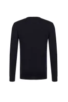 wełniany pulover damien | regular fit Joop! 	temno modra	