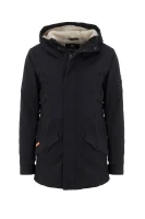 parka winter rookie military Superdry 	temno modra	