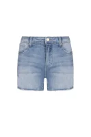 kratke hlače denim | slim fit | mid rise Armani Exchange 	modra	