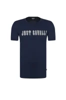 t-shirt | regular fit Just Cavalli 	temno modra	