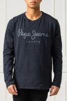longsleeve essential | slim fit Pepe Jeans London 	temno modra	