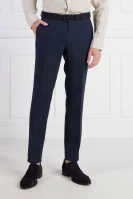 Laneni hlače | Regular Fit Oscar Jacobson 	temno modra	