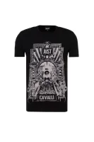 t-shirt Just Cavalli 	črna	