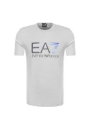 t- shirt EA7 	pepelnata	
