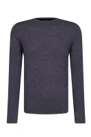 wełniany pulover | shaped fit Marc O' Polo 	grafitna barva	