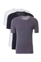 t-shirt/spodnja majica 3-pack BOSS BLACK 	siva	
