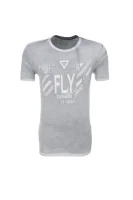 t-shirt fly GUESS 	pepelnata	