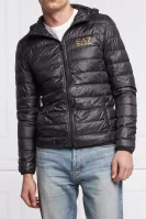 Puhasta jakna | Regular Fit EA7 	črna	