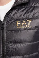 Puhasta jakna | Regular Fit EA7 	črna	