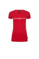 t-shirt | regular fit Emporio Armani 	rdeča	