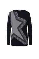 pulover dodici MAX&Co. 	temno modra	