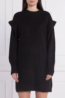 Obleka Silvian Heach 	črna	