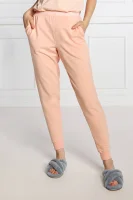 Hlače pižama | Regular Fit Calvin Klein Underwear 	barva breskve	