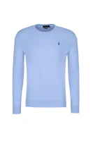 pulover POLO RALPH LAUREN 	svetlo modra barva	