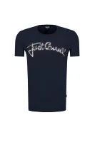 t-shirt Just Cavalli 	temno modra	