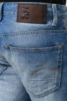 kratke hlače 3301 | regular fit | denim G- Star Raw 	modra	