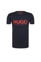 t-shirt dolive | regular fit HUGO 	temno modra	