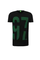 t-shirt tee11 BOSS GREEN 	črna	