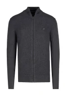 pulover | regular fit Tommy Hilfiger 	grafitna barva	