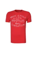t-shirt Marc O' Polo 	rdeča	