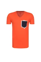 t-shirt | regular fit | pima Armani Exchange 	oranžna	