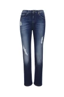 kavbojke j10 | cropped fit Armani Jeans 	modra	