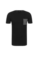 t-shirt tessler 65 BOSS BLACK 	grafitna barva	