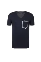 t-shirt | regular fit | pima Armani Exchange 	temno modra	