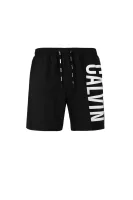 kratke hlače kąpielowe Calvin Klein Swimwear 	črna	