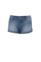 kratke hlače basic 5 pocket Hilfiger Denim 	modra	