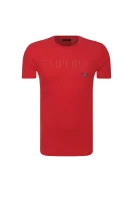 t-shirt | slim fit Emporio Armani 	rdeča	