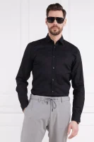 Lanena srajca Hanson | Regular Fit Joop! Jeans 	črna	