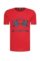 majica | regular fit La Martina 	rdeča	
