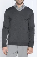 volneni pulover | slim fit Stenströms 	siva	