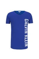 t-shirt raunded Calvin Klein Swimwear 	modra	