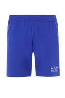 kratke hlače | regular fit EA7 	sinjemodra	