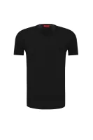 t-shirt divo HUGO 	črna	
