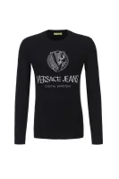 longsleeve temisto Versace Jeans 	črna	