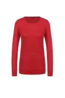 wełniany pulover sedella HUGO 	rdeča	